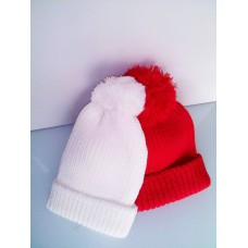 Ženska smučarska kapa s cofom